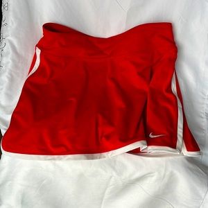 Mini skirt with built in shorts. Nike. Dri-fit.